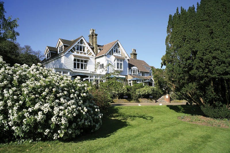 Clockhouse Suite at Rowhill Grange: elegant venue for weddings and outdoor events.