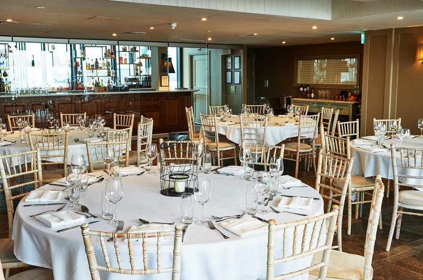 Elegant dining area at King Street Townhouse, perfect for upscale events and corporate gatherings.