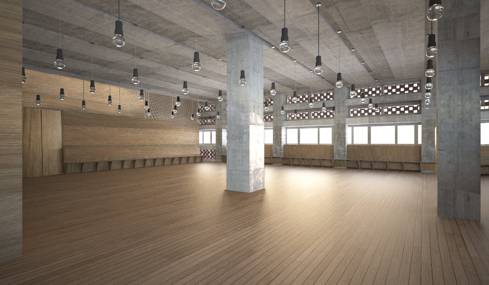 Modern event venue at Tate Modern with natural light and flexible seating arrangements.