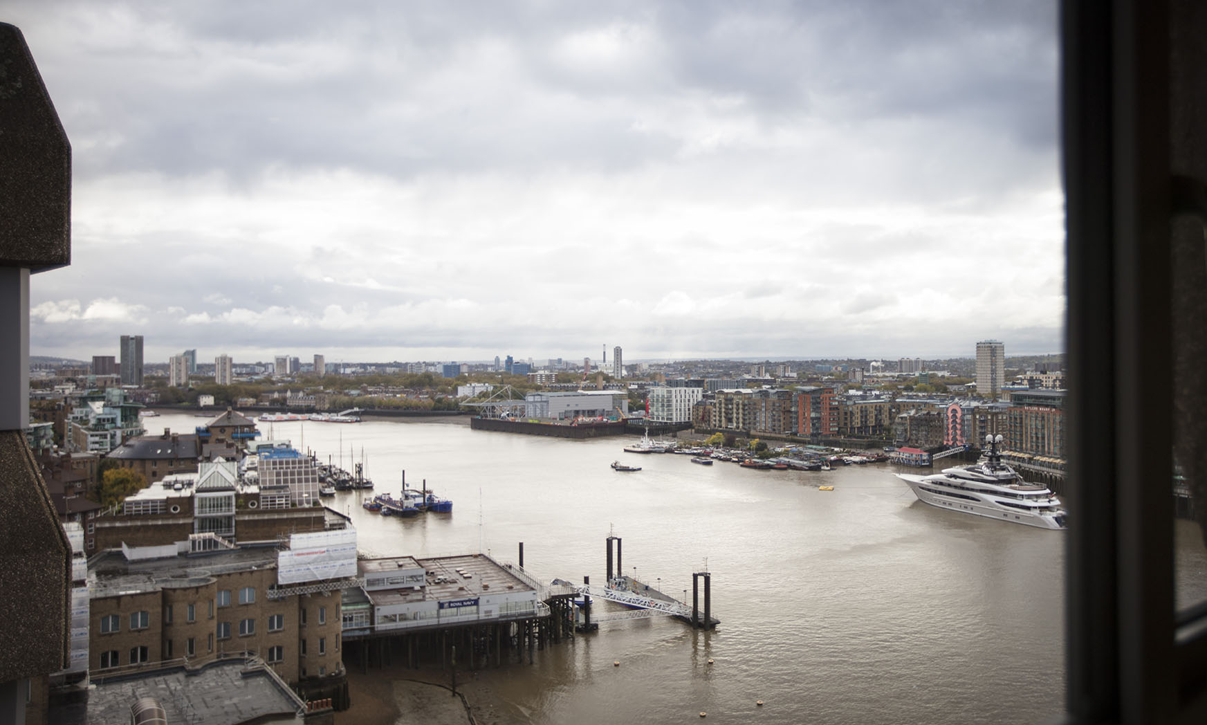 Tyger Suite at The Tower Hotel with waterfront view, ideal for meetings and conferences. - Banner