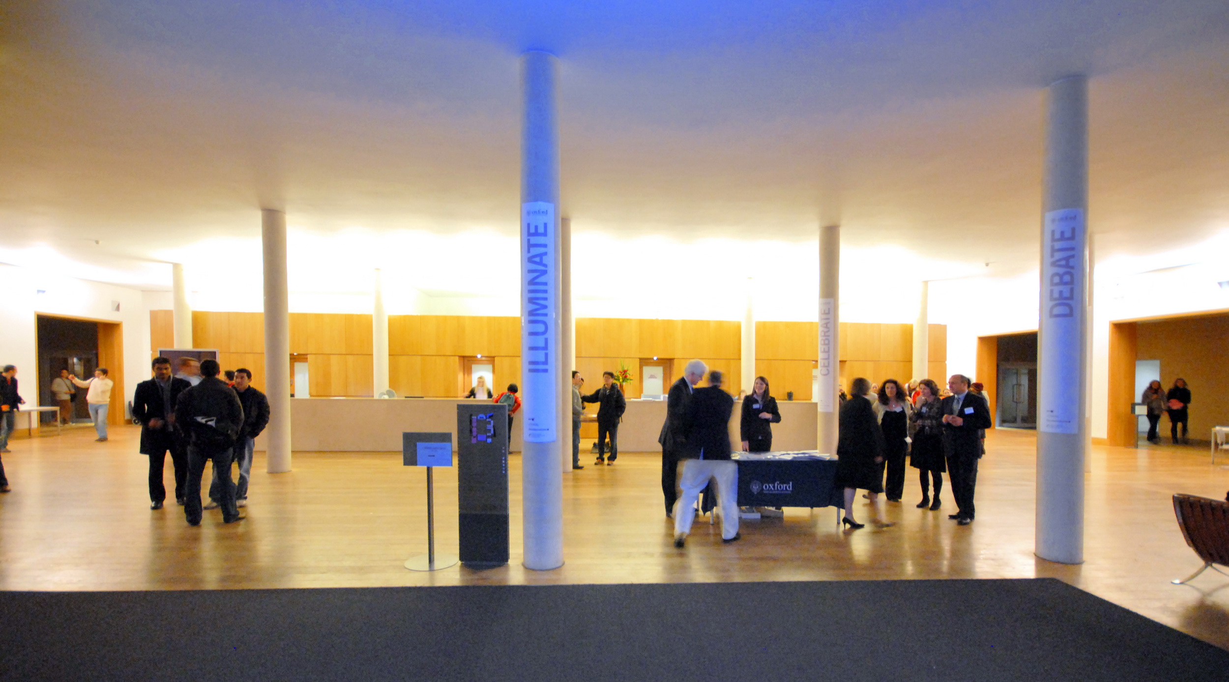 Edmond Safra Lecture Theatre, modern venue for conferences and corporate events.