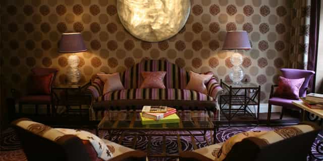 Stylish lounge in The Roseate, Reading for networking and informal meetings.