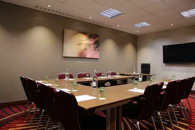 Executive Boardroom 1-3 at Holiday Inn Kensington - corporate meetings, ergonomic setup.