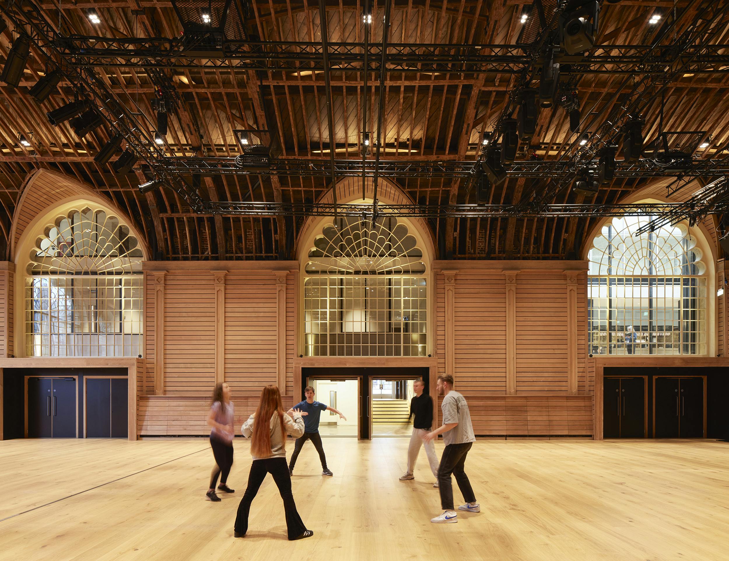 Brighton Dome Corn Exchange: spacious venue with high ceilings for dynamic meetings and workshops.
