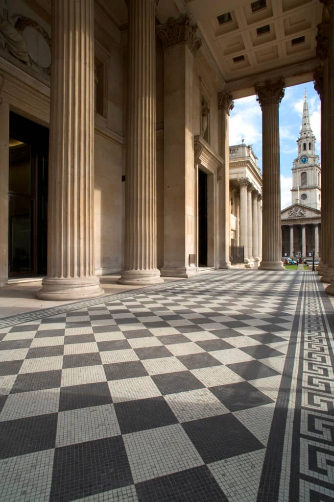 The National Gallery, Portico Terrace