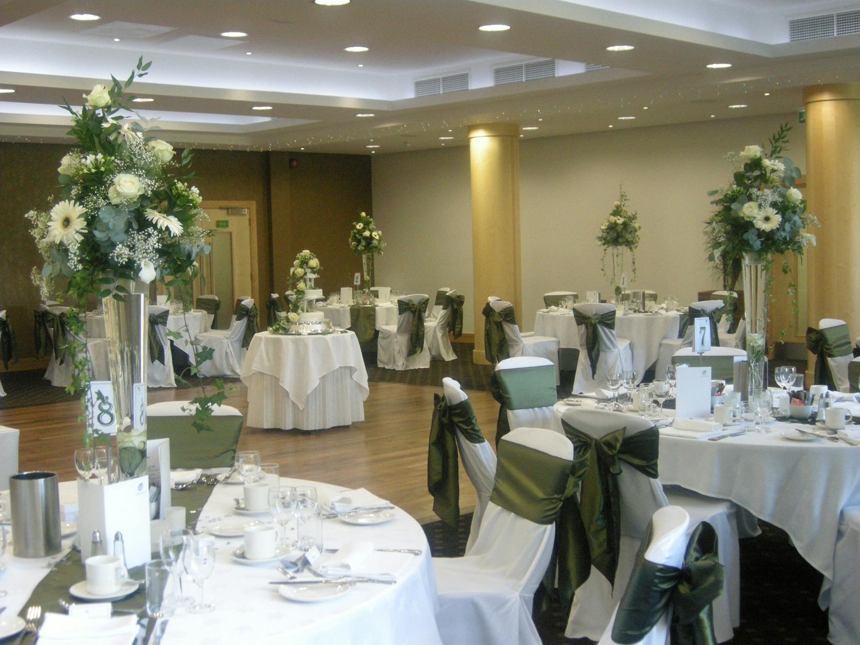 Elegant Wimbledon Room at The Lensbury, ideal for weddings and formal gatherings.