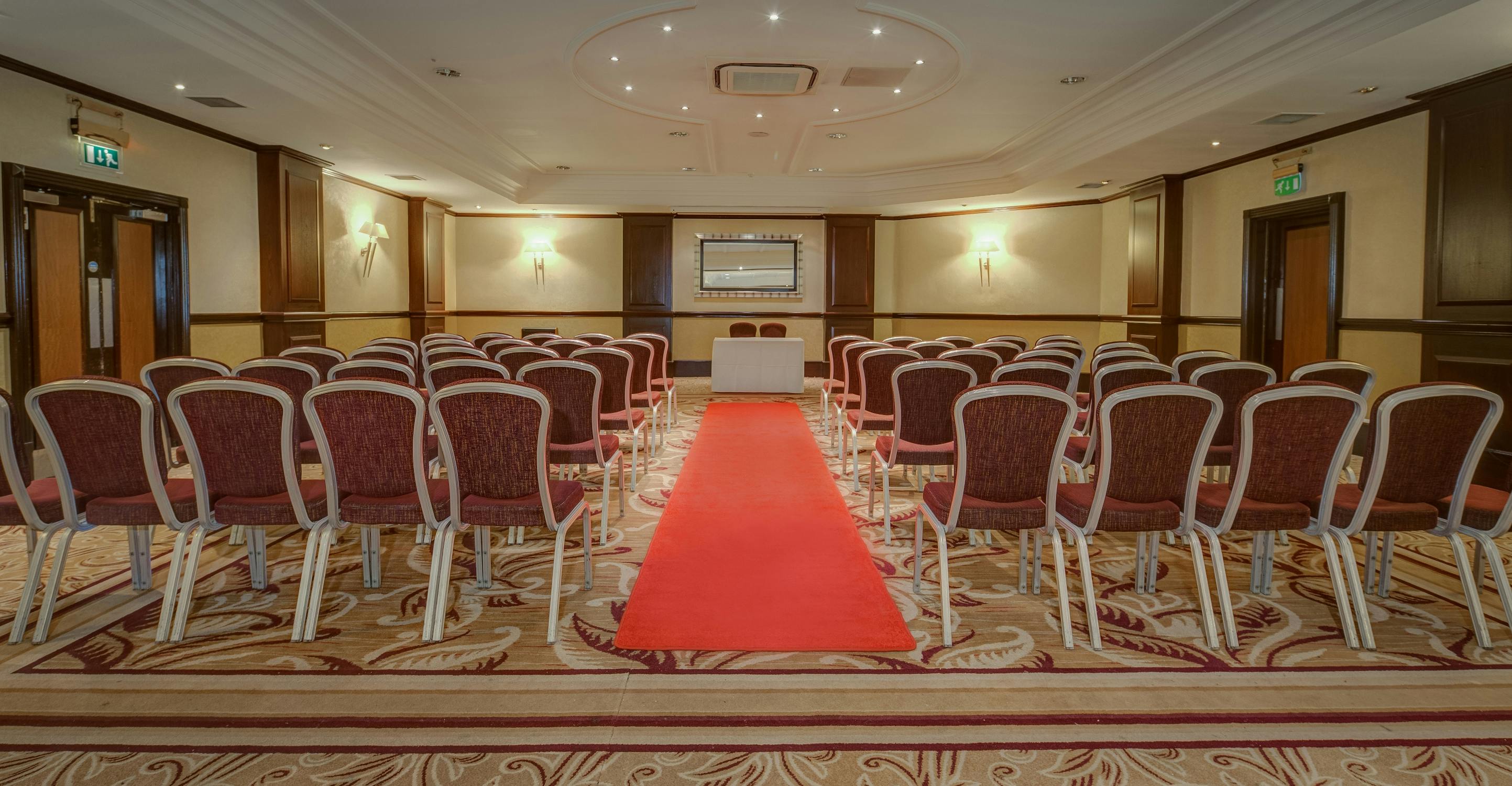 Lansdowne Suite at Grosvenor Hotel, elegant meeting room for corporate seminars.