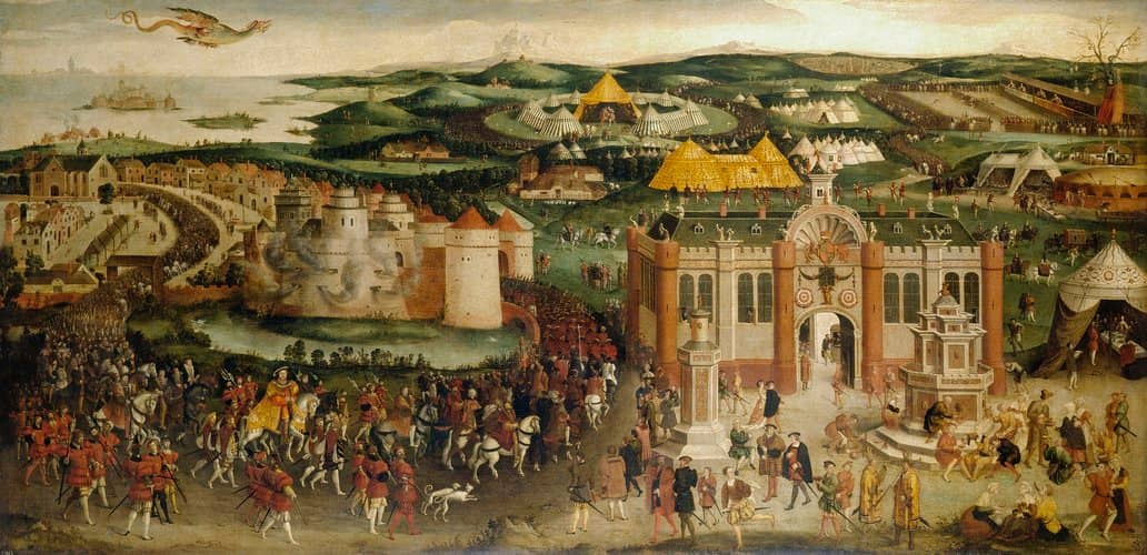"The Field of the Cloth of Gold" c. 1545