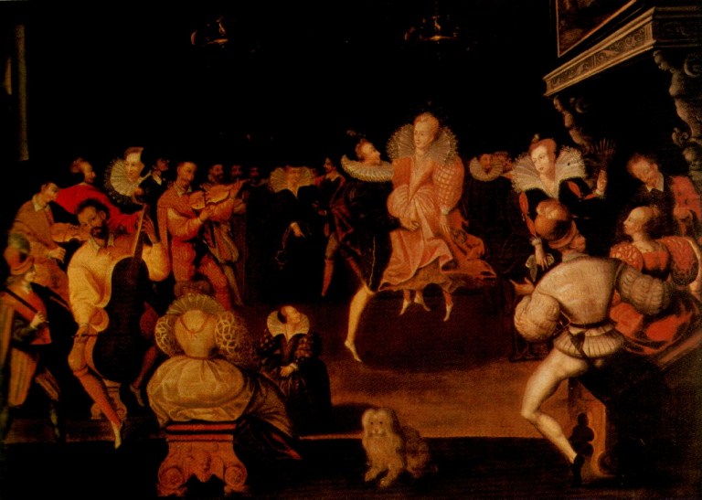 Queen Elizabeth I Dancing with Robert Dudley, Earl of Leicester
