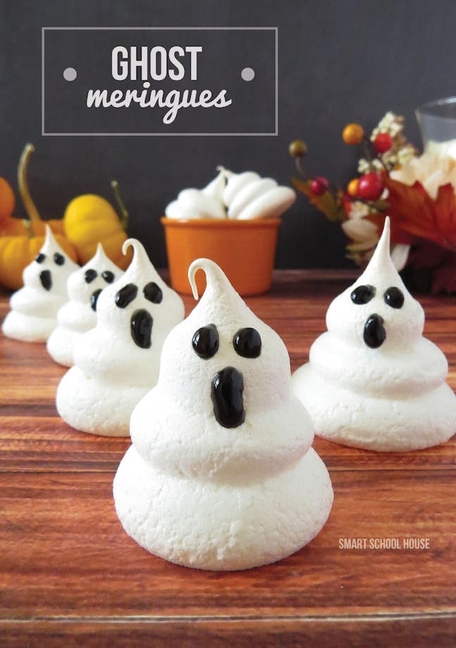 Ghost Meringues