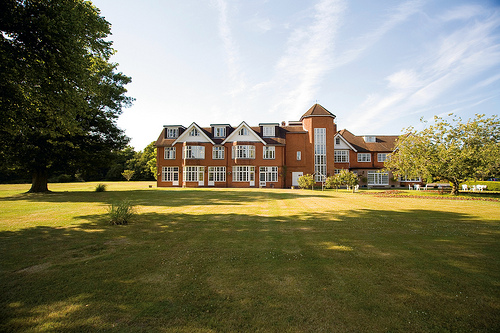 Huntswood venue at Grovefield House Hotel, ideal for corporate retreats and outdoor events. - Banner