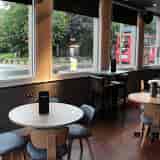 Modern meeting space in Suburb SW11, ideal for networking events and group discussions.