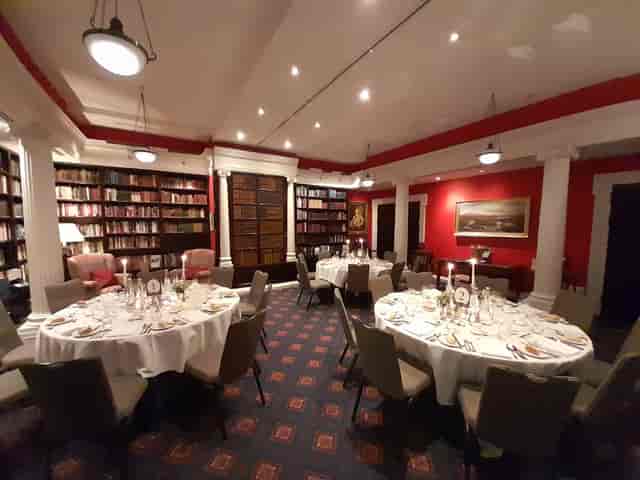 Caledonian Club Library: Private dining, executive event