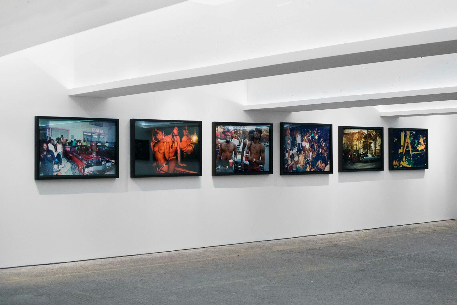 Marylebone Gallery exhibition with framed photos, ideal for art showcases and networking events.