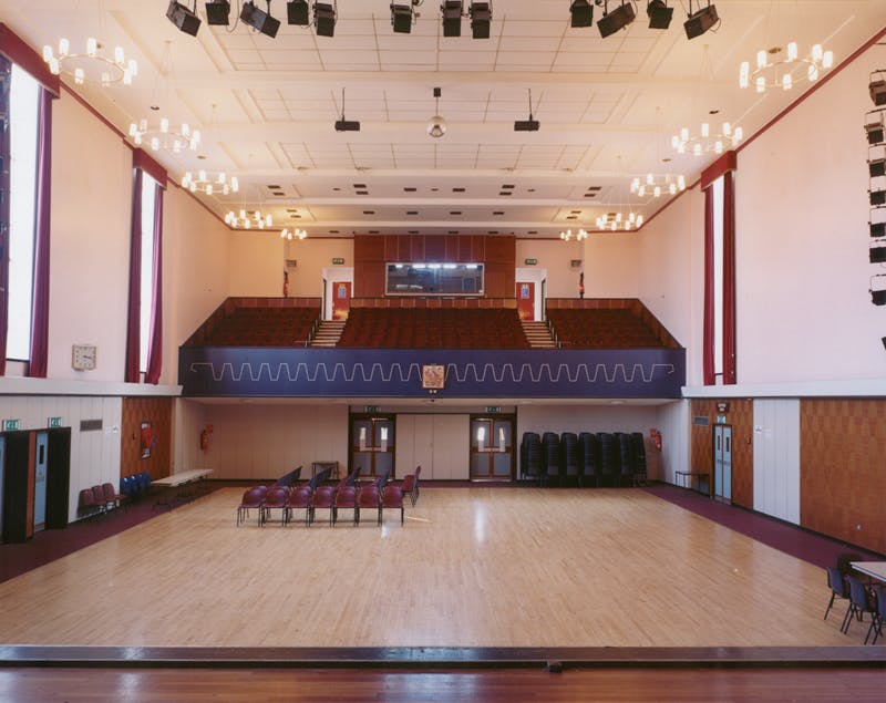 Spacious Brierley Hill Civic Hall bar area, ideal for events and gatherings.