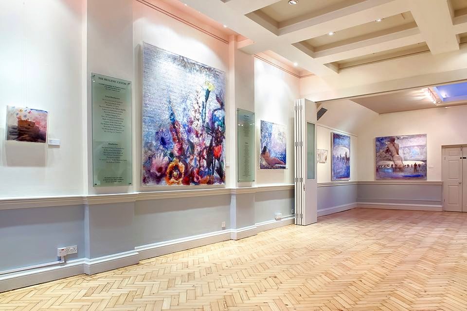 Friends & Members Room at The Hellenic Centre, spacious venue for art exhibitions and meetings. - Banner