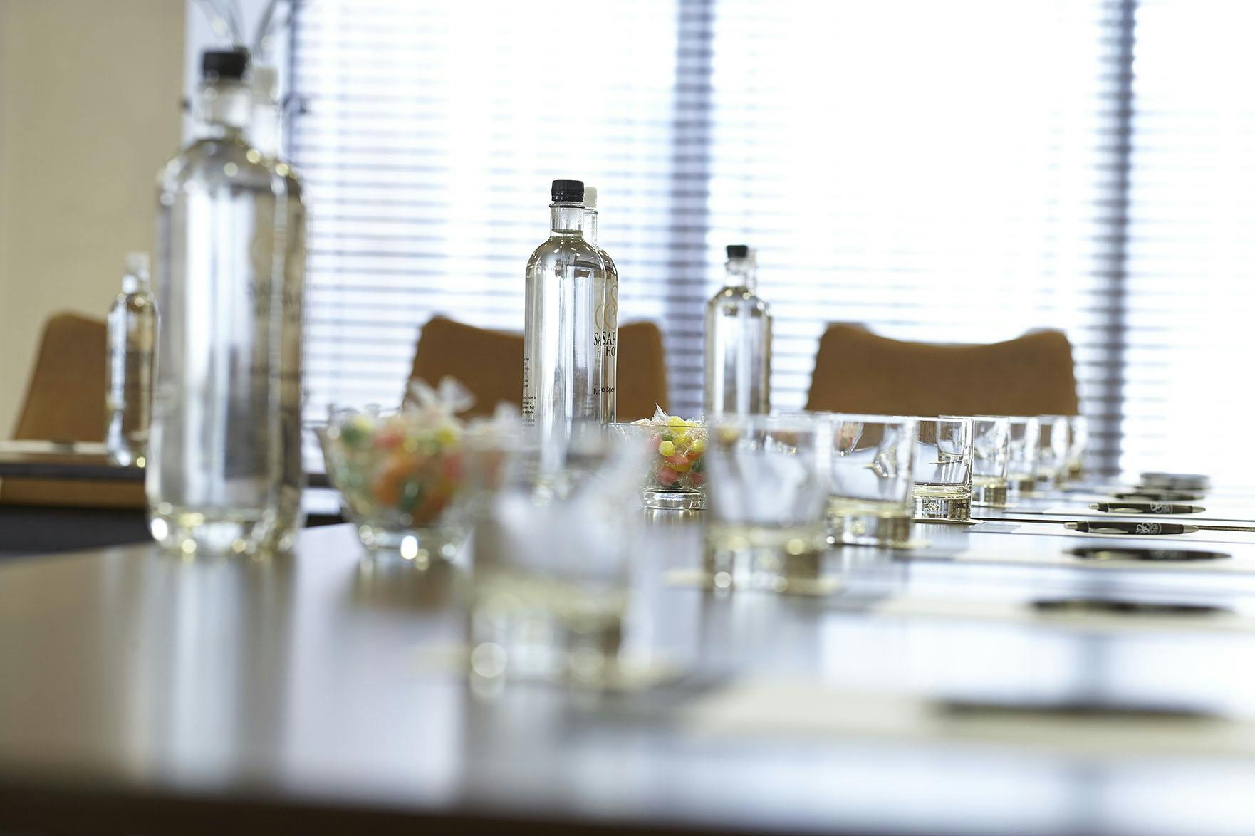 Highgrove Boardroom with long table, ideal for meetings and collaboration.