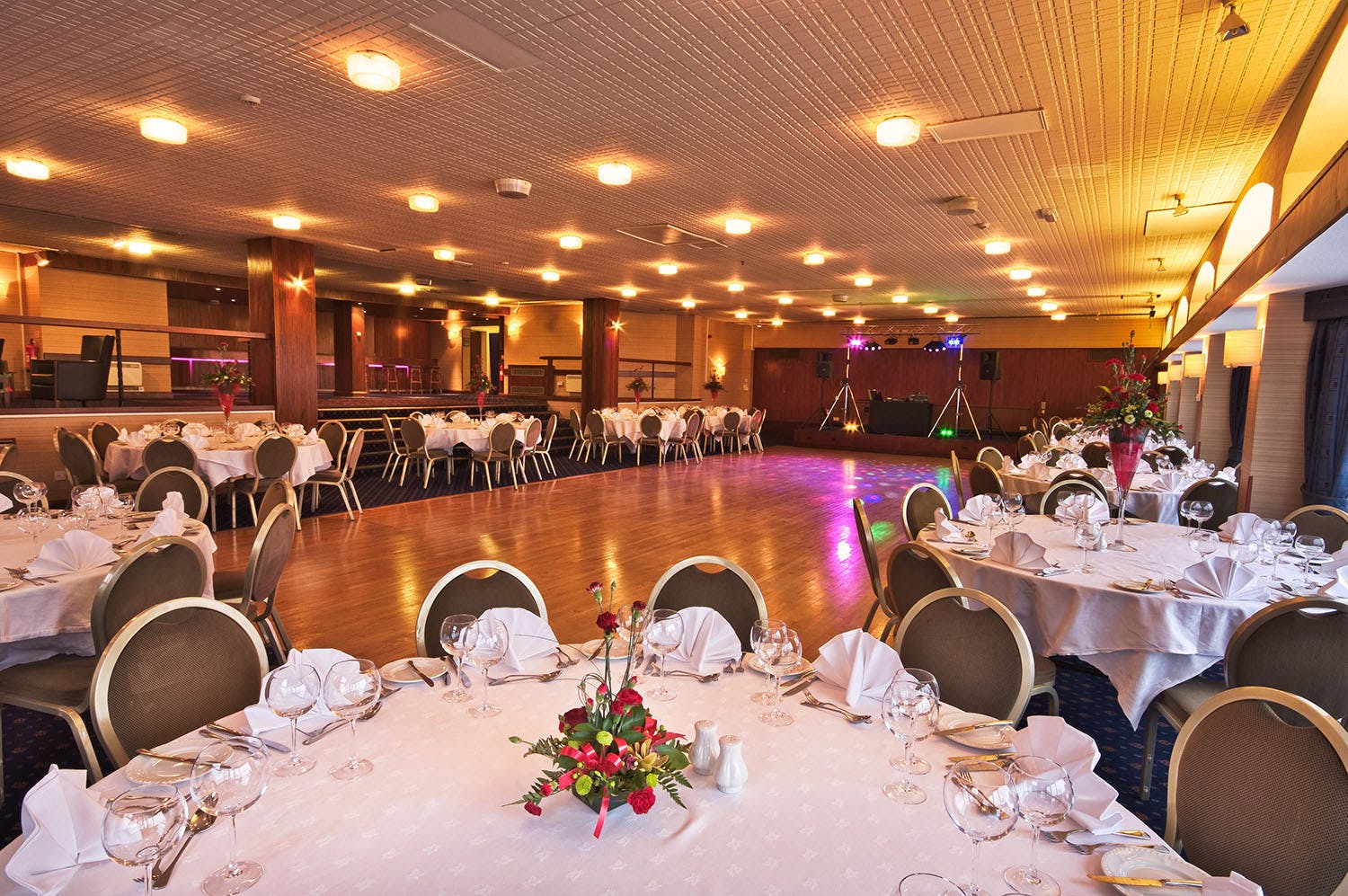 Elgar Suite at The Abbey Hotel, elegant venue for weddings and corporate events.