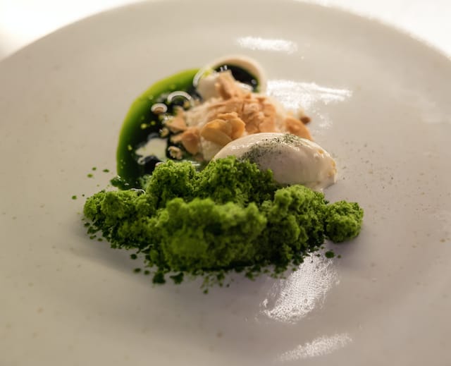 Gourmet dish presentation at Restaurant Story for upscale dining events.