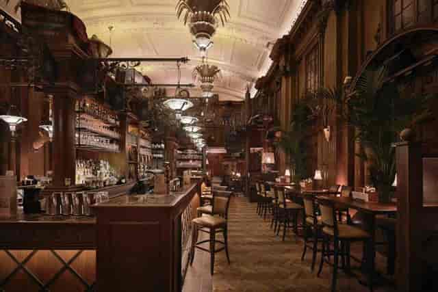 Sophisticated venue with elegant decor for upscale events and gatherings.