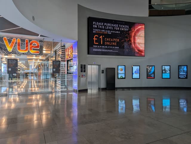Vue Westfield Stratford City