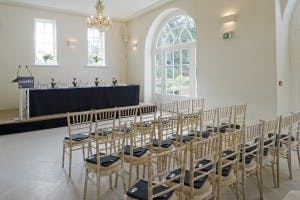 Elegant event space at Iscoyd Park, perfect for conferences and seminars.