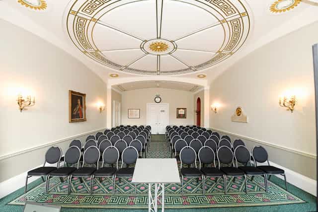 Council Room in SCI Belgravia, elegant meeting space for presentations and discussions.
