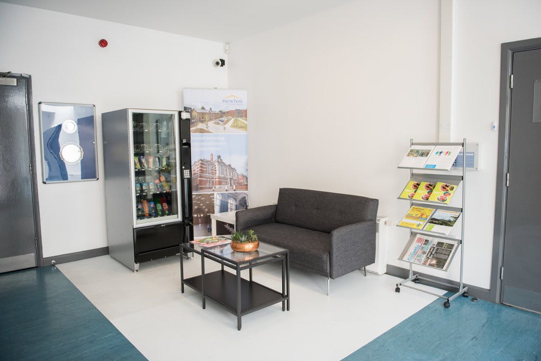 Seminar Room at Barnsbury Community Centre with modern seating for meetings and events.