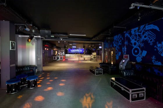 O2 Academy Oxford venue with modern design, ideal for corporate events and parties.