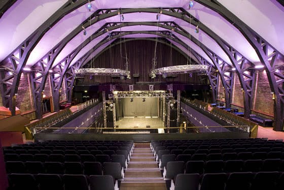 O2 Academy Leeds venue with expansive stage, ideal for concerts and corporate events.