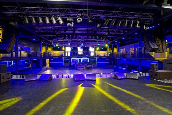 Versatile event space at O2 Academy Leicester with spacious stage and advanced lighting.