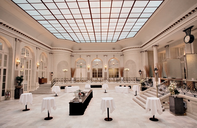Adelphi Suite at The Waldorf Hilton, London: elegant event space with glass ceiling. - Banner