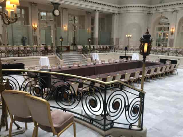 Adelphi Suite at The Waldorf Hilton, London - elegant meeting space for corporate events.