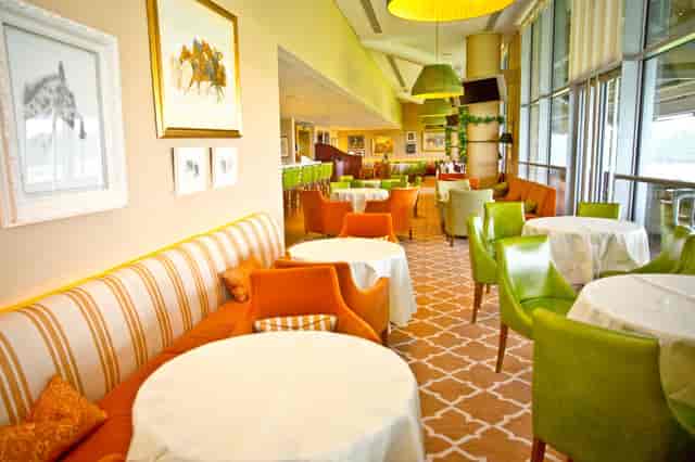 Elegant dining space at Royal Ascot, perfect for meetings and networking events.