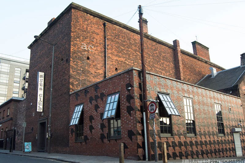 Whole Venue at Arts Club Liverpool, striking brick exterior, ideal for events and gatherings.