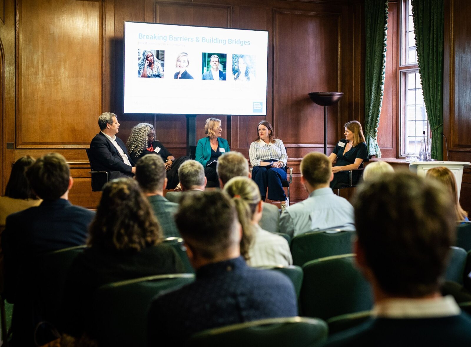 Seminar event, panel discussion, Church House Westminster - Banner