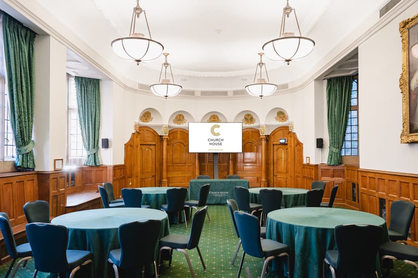 Westminster Convocation Hall, classic event space, conference, banquet