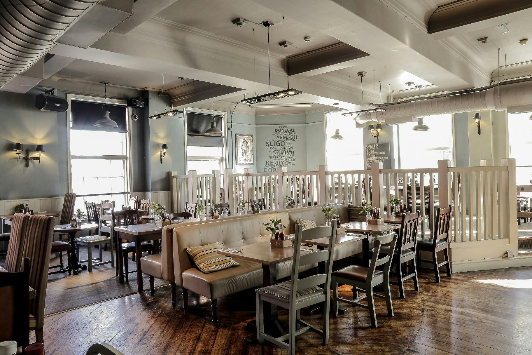 Stylish restaurant venue in O'Neill's Kings Cross for intimate meetings and events.