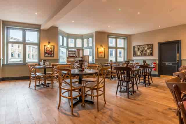 The Capri Room in Bella Italia Norwich, inviting dining space for intimate events.