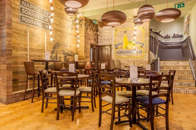 Cozy Napoli Room event space with wooden accents for gatherings and networking in Wellington.