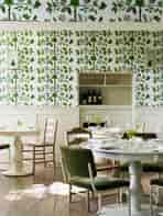 Elegant dining space in Lower Garden Room, Stoke Place for upscale events and gatherings.