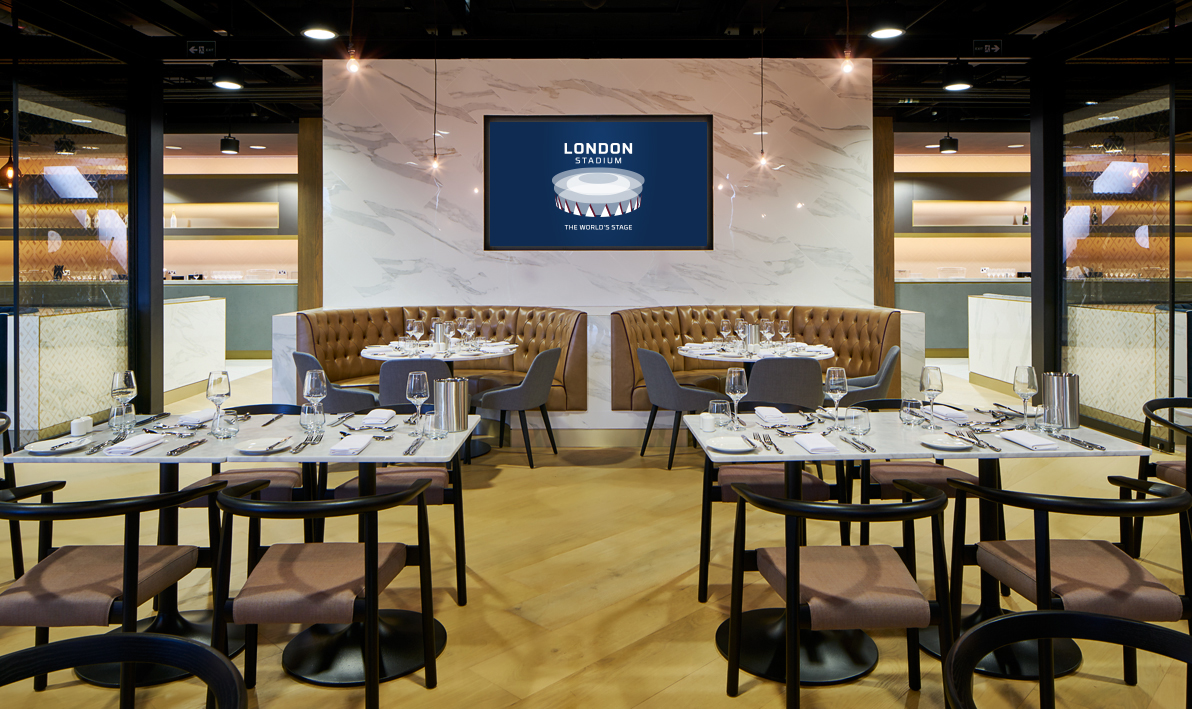 London Stadium Forge: VIP corporate events, product launch venue. - Banner