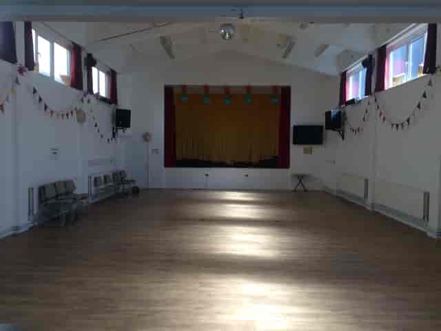 Main Hall at Centre 151: bright event space for meetings and gatherings.