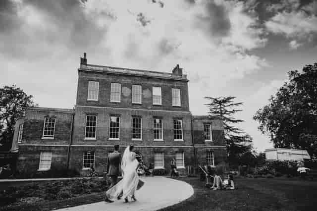 Charming Clissold House dining room, ideal for weddings and events with elegant architecture.