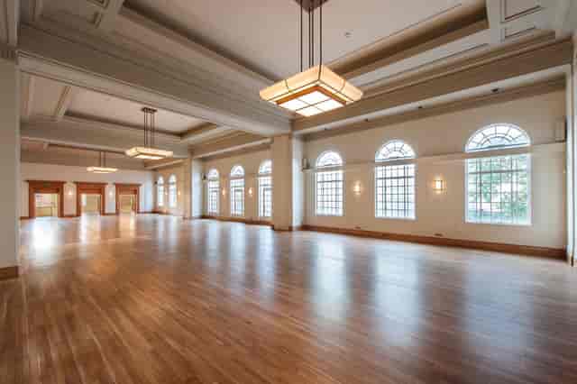 Elegant Assembly Hall in Hackney Town Hall, ideal for weddings and corporate events.