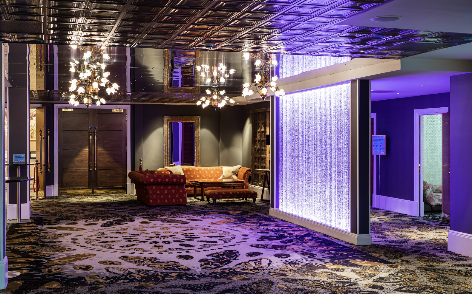 Alan Turing in stylish Vermilion event space, ideal for networking and social gatherings. - Banner