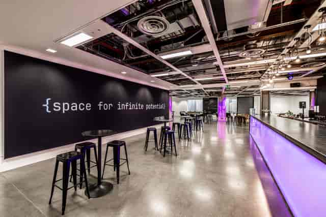 CodeNode ESCape Breakout networking event space mural