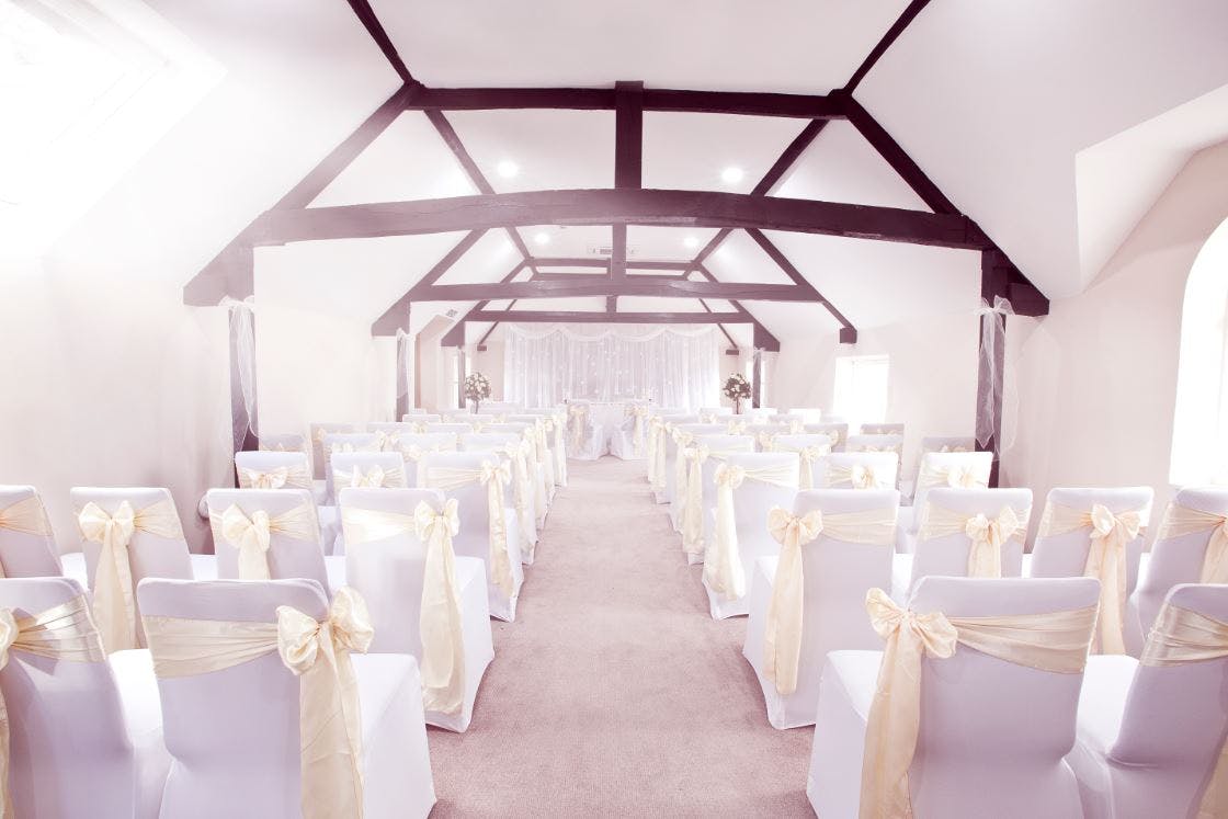 Elegant Clockhouse Suite at Sandford Springs for weddings and formal events.