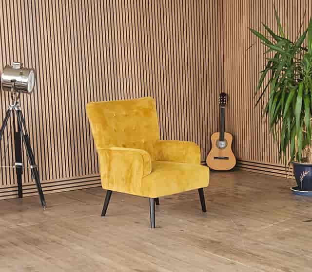 Fireside chat setup at Hallam Mill with biophilic design for professional breakout sessions.
