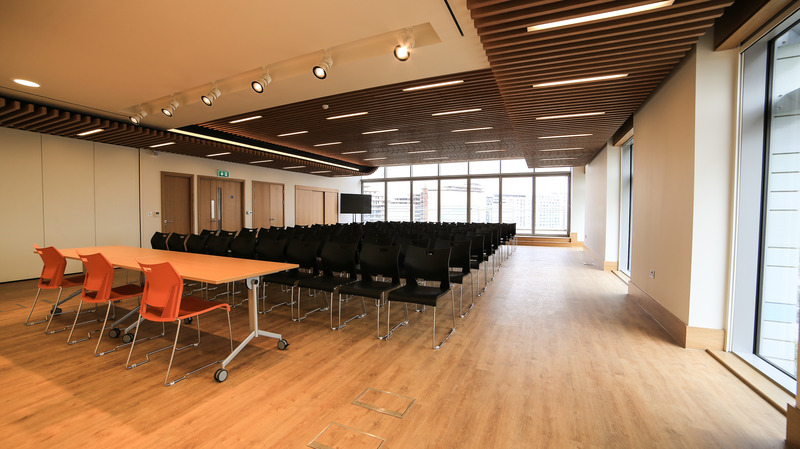 Versatile meeting space in Battersea Dogs & Cats Home, ideal for conferences and workshops. - Banner